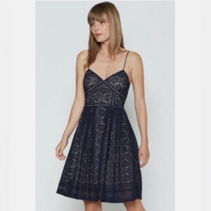 NWT Joie Navy Lace Dress
